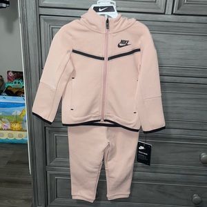 Nike pink track suit